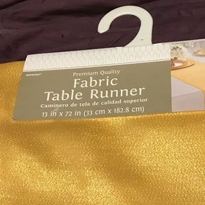 Amscan fabric table runner